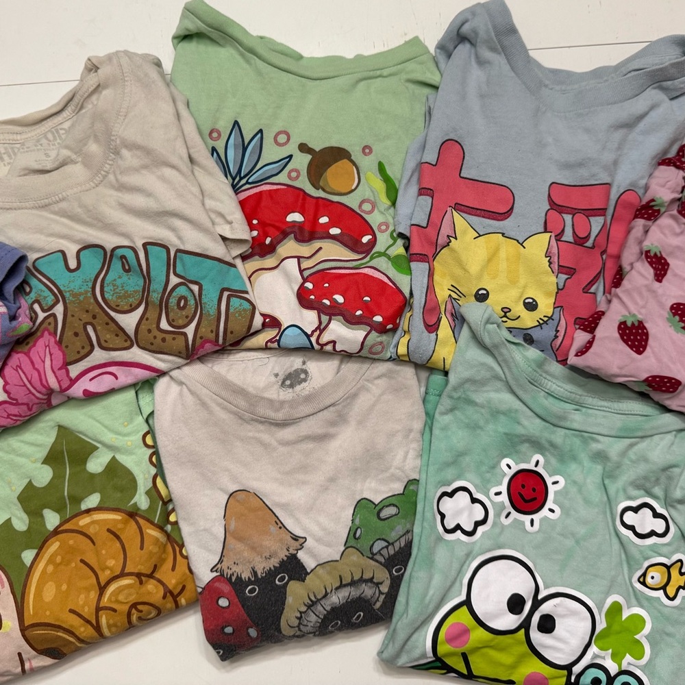 Hot Topic Short Sleeve Tees - Multicolor Designs